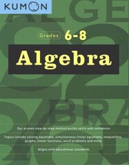 Algebra Workbook Grades 6-8 hind ja info | Noortekirjandus | kaup24.ee