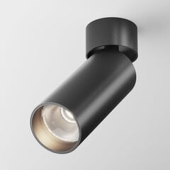 Maytoni Технический потолочный светильник FOCUS LED C055CL-L12B4K-W-B черный цена и информация | Потолочные светильники | kaup24.ee