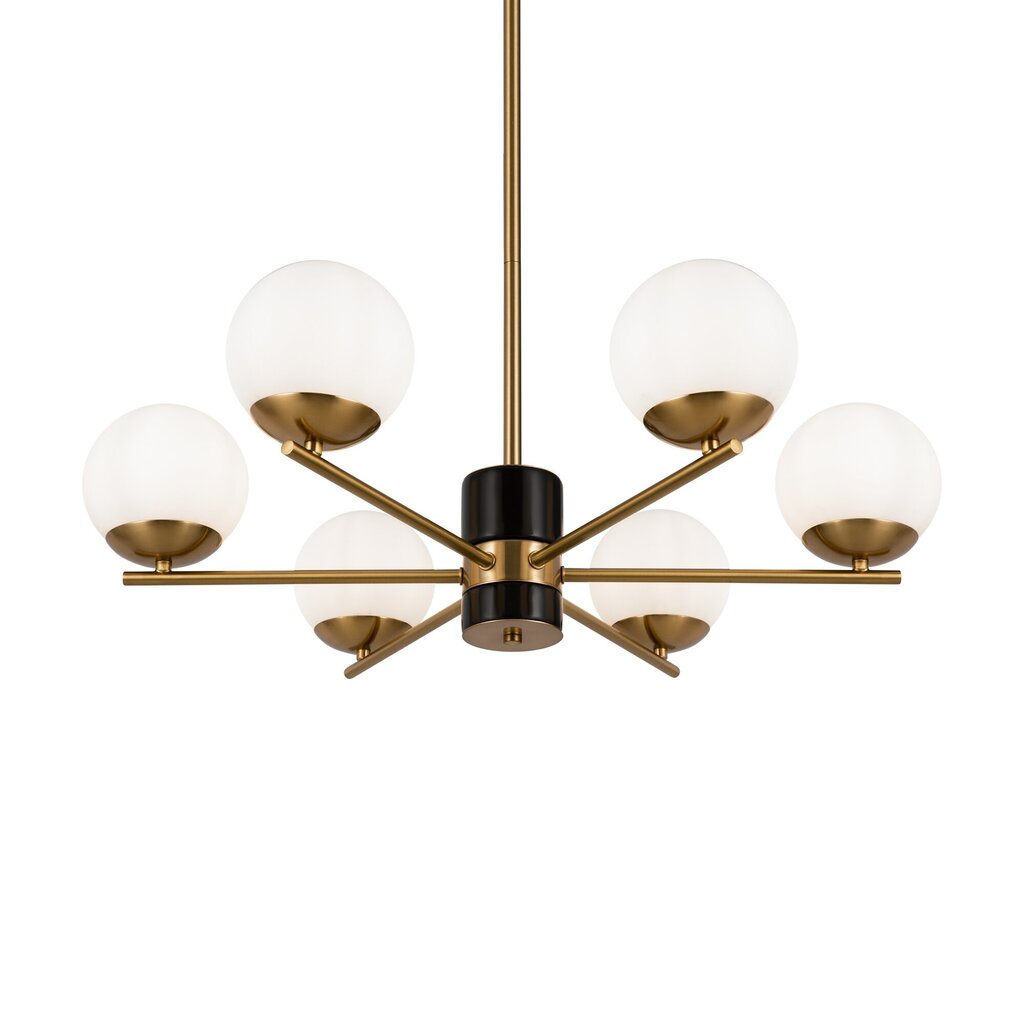 Maytoni Modern ripplamp Marmor MOD187PL-06BS messingist hind ja info | Rippvalgustid | kaup24.ee