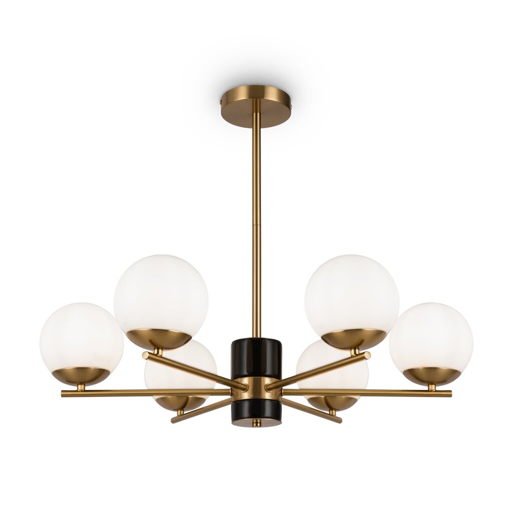 Maytoni Modern ripplamp Marmor MOD187PL-06BS messingist цена и информация | Rippvalgustid | kaup24.ee