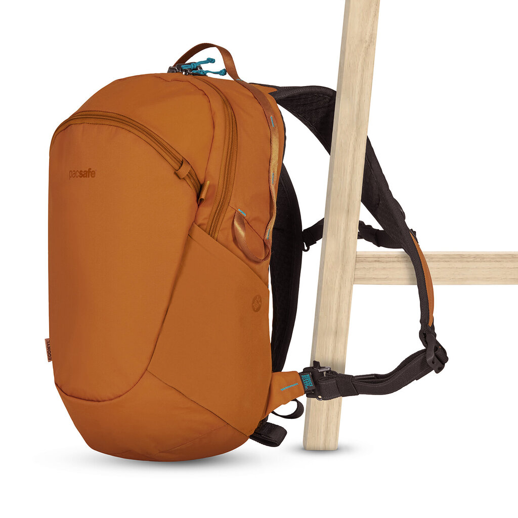 Vargusvastane urban seljakott Pacsafe Eco 18L, Oranž hind ja info | Spordikotid, seljakotid | kaup24.ee