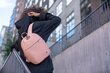 Väike vargusvastane seljakott naistele Pacsafe Citysafe CX Mini 8L, Econyl, Pink цена и информация | Spordikotid, seljakotid | kaup24.ee