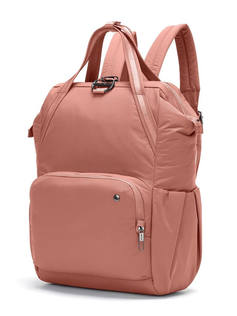 Vargusvastane Seljakott naistele Pacsafe Citysafe CX 17L, Econyl, Pink hind ja info | Spordikotid, seljakotid | kaup24.ee