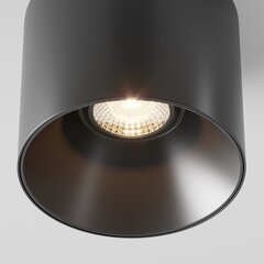 Технический потолочный светильник Maytoni Alfa LED C064CL-01-15W3K-RD-B, черный цена и информация | Потолочные светильники | kaup24.ee