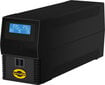Orvaldi ID600CH katkematu toiteallikas (UPS) Line-Interactive 0,6 kVA 360 W hind ja info | Puhvertoiteallikad (UPS) | kaup24.ee