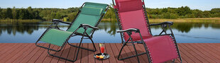 Tugitool Relax Patio, roheline цена и информация | Садовые стулья, кресла, пуфы | kaup24.ee