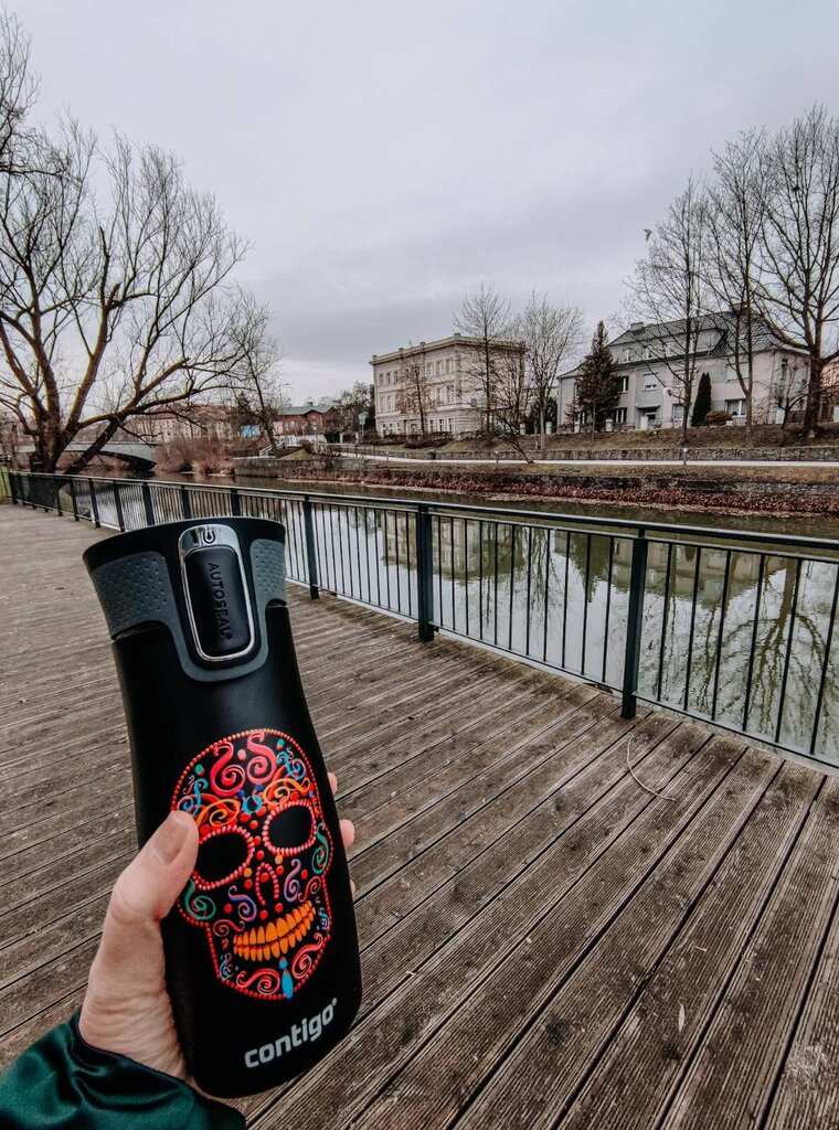 Termokruus, Contigo West Loop 470 ml, Must - Catrina цена и информация | Termosed, termostassid | kaup24.ee