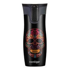 Termokruus, Contigo West Loop 470 ml, Must - Catrina hind ja info | Termosed, termostassid | kaup24.ee