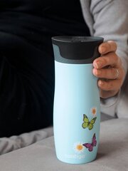 Termokruus, Contigo Byron 470 ml, Helesinine - Spring Vibes цена и информация | Термосы, термокружки | kaup24.ee