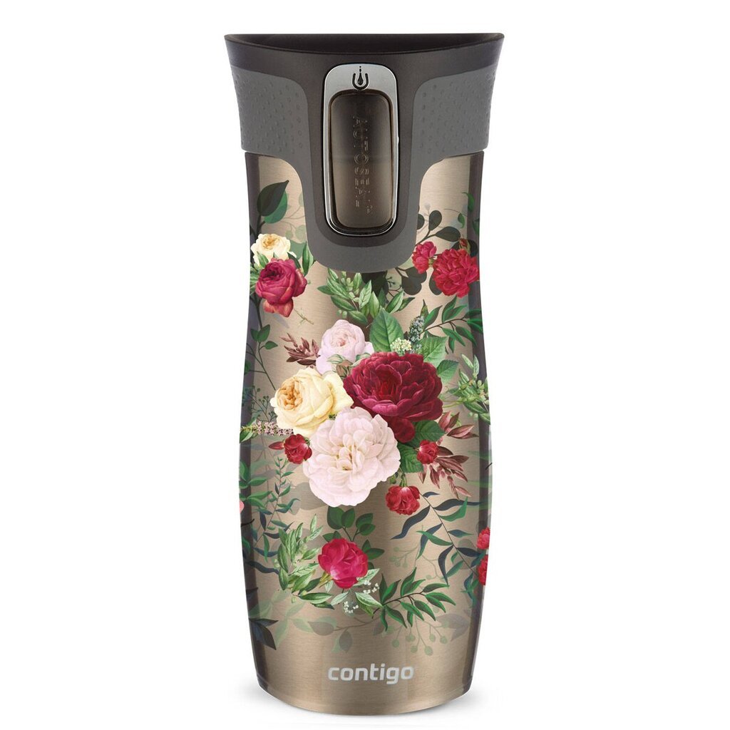 Termokruus, Contigo West Loop 470 ml, Latte - Flowers hind ja info | Termosed, termostassid | kaup24.ee