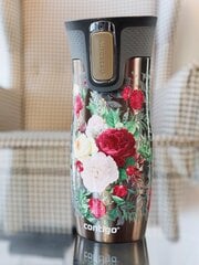 Termokruus, Contigo West Loop 470 ml, Latte - Flowers цена и информация | Термосы, термокружки | kaup24.ee