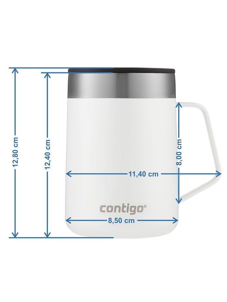 Termokruus, Contigo Streeterville 420 ml, Hall цена и информация | Termosed, termostassid | kaup24.ee