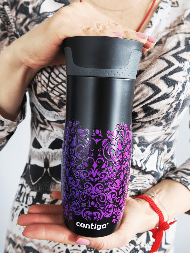 Termokruus, Contigo West Loop 470 ml, Must - Glamour цена и информация | Termosed, termostassid | kaup24.ee