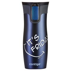 Termokruus, Contigo West Loop 470 ml, Tumesinine - It's Friday hind ja info | Termosed, termostassid | kaup24.ee