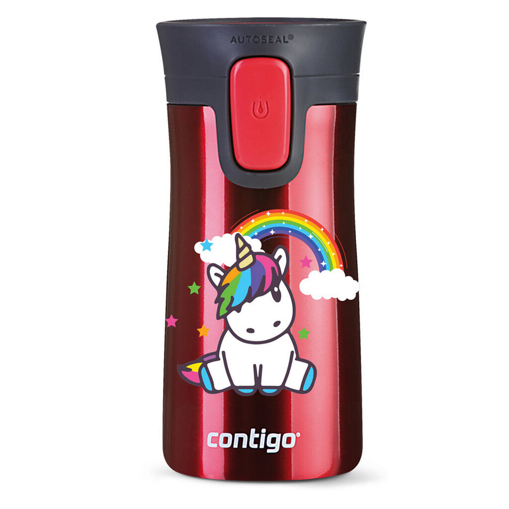 Termokruus, Contigo Pinnacle 300 ml, Vaarikas - Rainbow Unicorn цена и информация | Termosed, termostassid | kaup24.ee