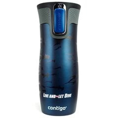 Termokruus, Contigo West Loop 470 ml, Tumesinine - Sharks hind ja info | Termosed, termostassid | kaup24.ee