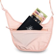Diskreetne, vargusvastane rahakott Pacsafe Coversafe S80, Pink 36521-UNIW hind ja info | Naiste käekotid | kaup24.ee