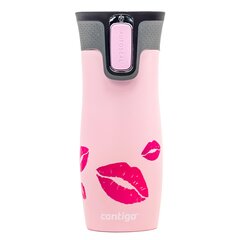 Termokruus, Contigo West Loop 470 ml, Roosa - Lips цена и информация | Термосы, термокружки | kaup24.ee