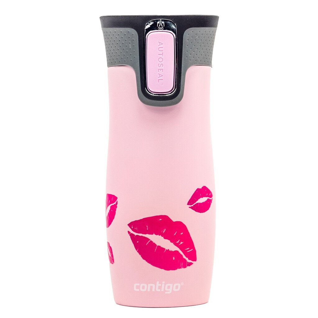 Termokruus, Contigo West Loop 470 ml, Roosa - Lips цена и информация | Termosed, termostassid | kaup24.ee