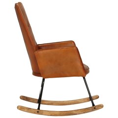 Kресло-качалка, коричневое цена и информация | Кресла | kaup24.ee