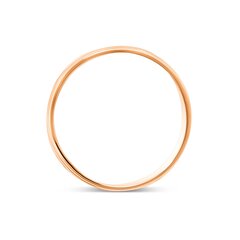 Kuldne abielusõrmus 585, 5 mm, ZLGR005MM155, 2.94 g, suurus 15.5 hind ja info | Sõrmused | kaup24.ee