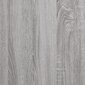vidaXL puhvetkapp, hall Sonoma tamm, 91 x 29,5 x 75 cm, tehispuit hind ja info | Elutoa väikesed kapid | kaup24.ee