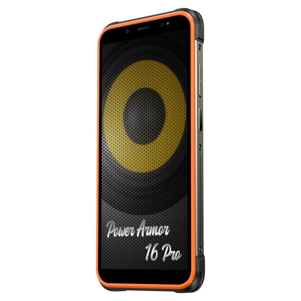 Ulefone Power Armor 16 Pro 4/64GB UF-PA16P/OE Orange/Black hind ja info | Telefonid | kaup24.ee