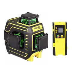 Roheline lasernivoo Firecore 3D koos vastuvõtjaga (F94T-XG) цена и информация | Механические инструменты | kaup24.ee