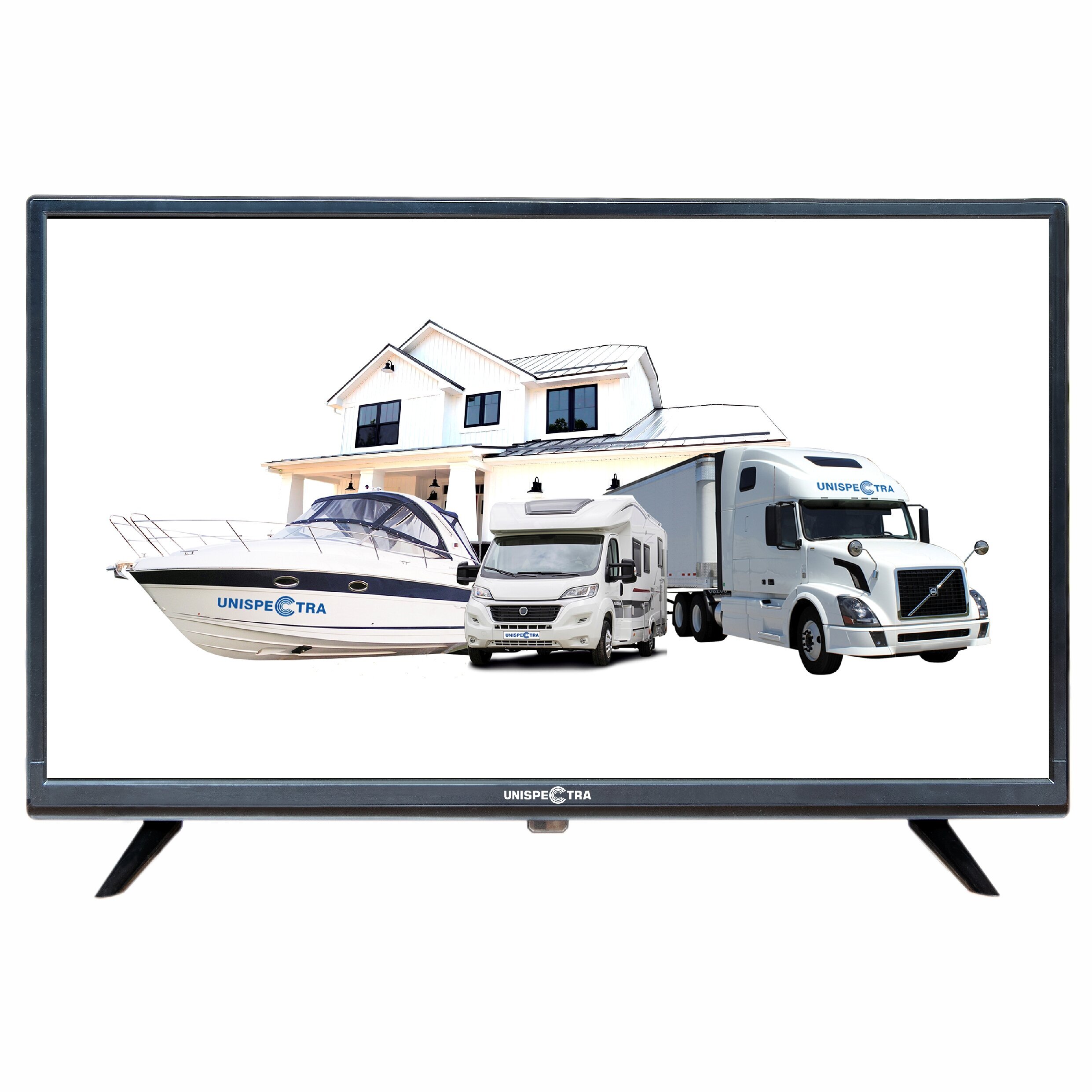 Unispectra 20 Inch TV 12V / 240V HD+ LED Digital DVB-T/T2