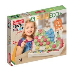 Первая мозаика Quercetti Play Eco Fantacolor Junior, 58 д. цена и информация | Развивающие игрушки и игры | kaup24.ee