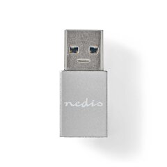 Adapter USB-A pistik -> USB-C pesa, USB 3.2 цена и информация | Адаптеры и USB-hub | kaup24.ee