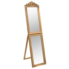 vidaXL eraldiseisev peegel, kuldne, 45 x 180 cm hind ja info | Peeglid | kaup24.ee