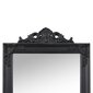 vidaXL eraldiseisev peegel, must, 45x180 cm цена и информация | Peeglid | kaup24.ee
