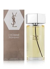 Yves Saint Laurent L Homme EDT meestele 200 ml цена и информация | Мужские духи | kaup24.ee