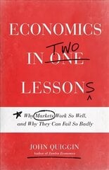 Economics in Two Lessons: Why Markets Work So Well, and Why They Can Fail So Badly цена и информация | Книги по экономике | kaup24.ee