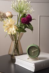Будильник Globe ø9,5 см, зеленый цена и информация | Часы | kaup24.ee