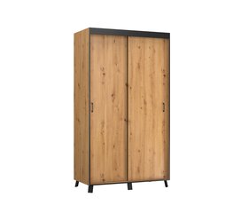 Шкаф ADRK Furniture Bergamo, 150 см, коричневый цена и информация | Шкафы | kaup24.ee