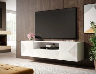 ТВ столик Bogart Asha 167, белый цвет цена и информация | Тумбы под телевизор | kaup24.ee