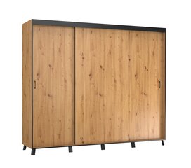 Шкаф ADRK Furniture Bergamo, 250 см, коричневый цена и информация | Шкафы | kaup24.ee