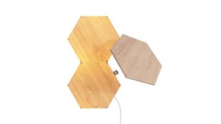 Nanoleaf Elements Wood Hexagons Expansion Pack (3 panels), moodulpaneelid hind ja info | Nanoleaf Mööbel ja sisustus | kaup24.ee