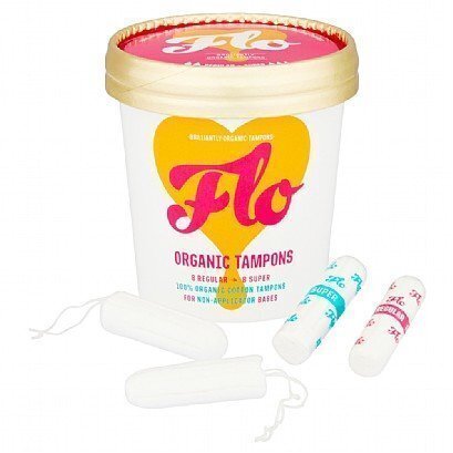 Flo orgaanilisest puuvillast tampoonid, pakis 8 regular ja 8 super imavusega tampooni hind ja info | Tampoonid, hügieenisidemed, menstruaalanumad | kaup24.ee