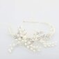 Peapael Frcolor Crystal Wedding Peal Flower Tiara цена и информация | Juuste aksessuaarid | kaup24.ee