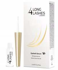 Ripsmekasvu soodustav seerum, 3 ml, Long4Lashes eyelash serum цена и информация | Тушь, средства для роста ресниц, тени для век, карандаши для глаз | kaup24.ee