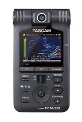 Video/audio recorder Tascam DR-V1HD Handheld HD цена и информация | Диктофоны | kaup24.ee