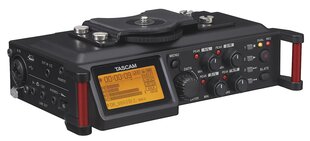 Tascam DR-70D 4-kanaliline helisalvesti DSLR-kaameratele hind ja info | Lisatarvikud fotoaparaatidele | kaup24.ee
