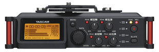 Tascam DR-70D 4-kanaliline helisalvesti DSLR-kaameratele hind ja info | Lisatarvikud fotoaparaatidele | kaup24.ee