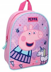 Laste seljakott Peppa Pig 29x22x9cm hind ja info | Koolikotid, sussikotid | kaup24.ee