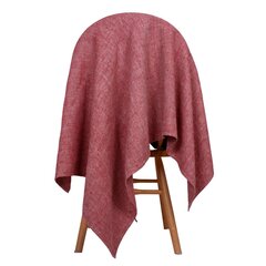 Льняное одеяло Norravilla Herringbone Red, 135x100 см. цена и информация | Покрывала, пледы | kaup24.ee