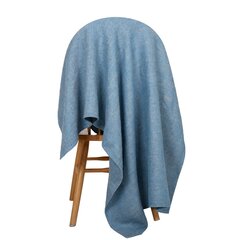 Льняное одеяло Norravilla Herringbone Blue, 135x200 см. цена и информация | Покрывала, пледы | kaup24.ee