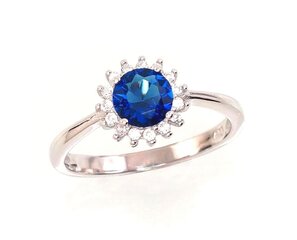 Серебряное кольцо 925°, ⌀ 17 цена и информация | Кольца | kaup24.ee
